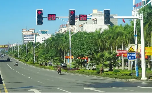 信号灯杆